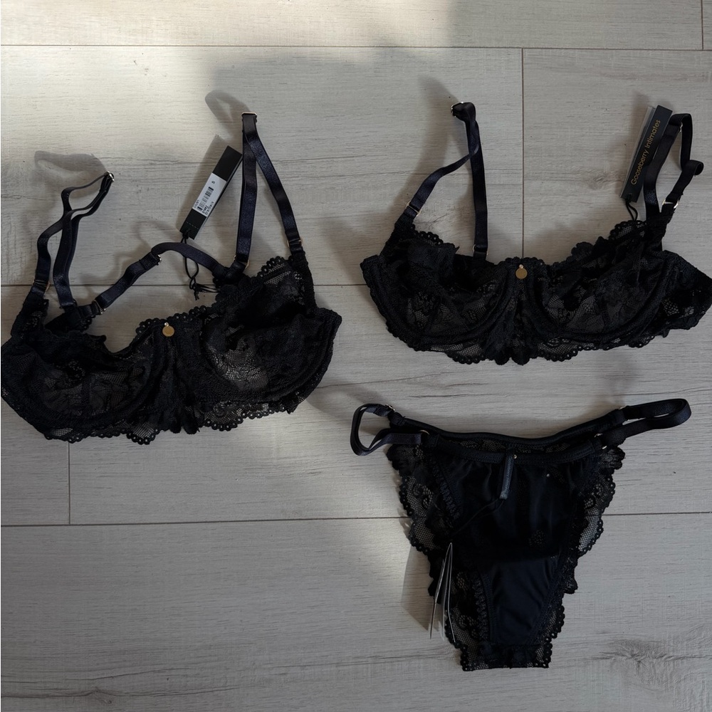 Gooseberry Blush bra set